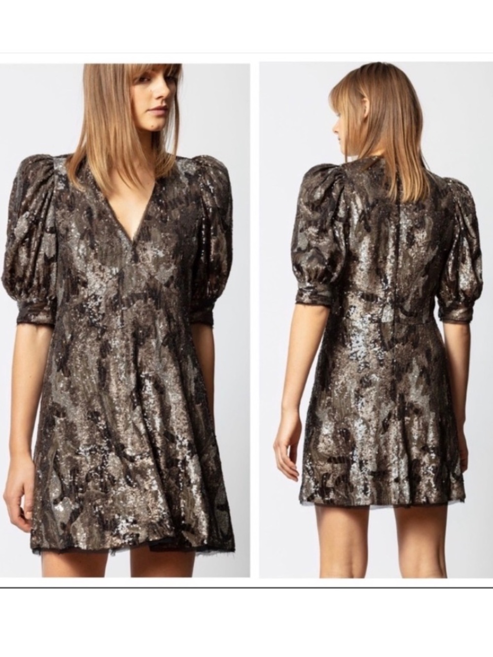 Zadig & Voltaire Camp Sequin Dress